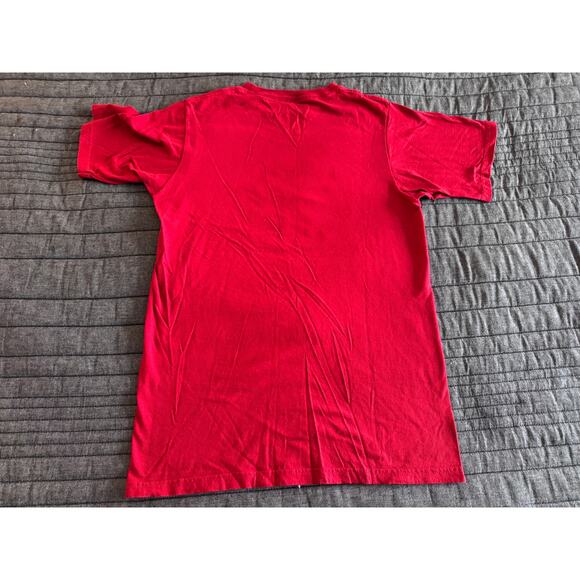 Adidas North Carolina State Wolfpack USA Flag Red Logo T-Shirt - Men's Small - Picture 3 of 7